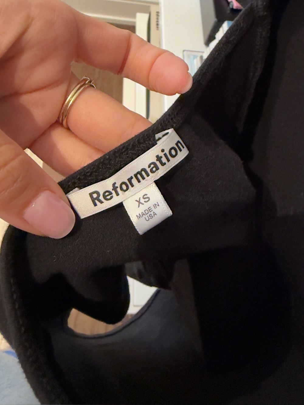 Reformation backless knit top - Picture 5 of 6